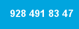 928 491 83 47 928 491 83 47
